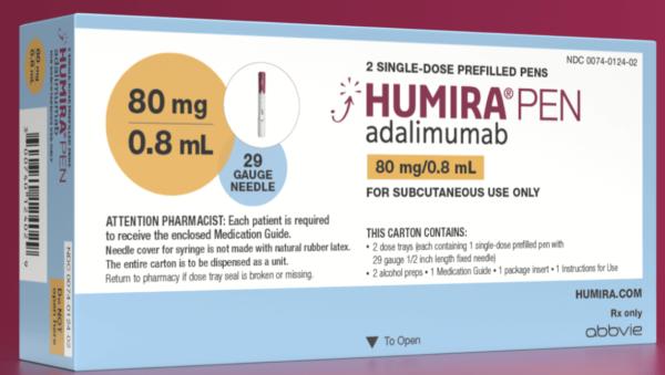 Pill medicine   is Humira