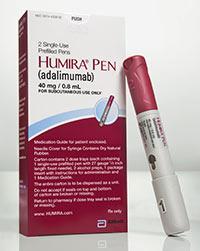 Humira 40 mg/0.8 mL in a single-dose pen medicine