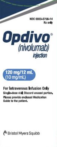 Opdivo 120 mg/12 mL injection for intravenous use medicine
