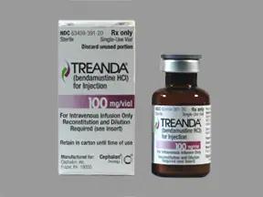Treanda 100 mg lyophilized powder for injection medicine