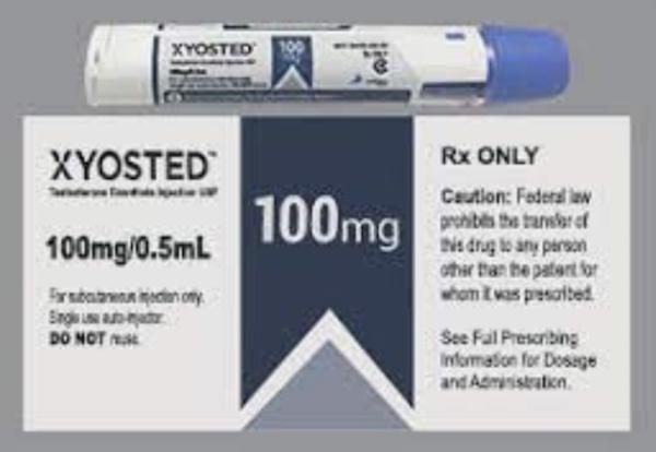 Xyosted 100 mg/0.5 mL single-dose autoinjector medicine