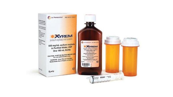 Xyrem 0.5 g per mL (0.5 g/mL of sodium oxybate equivalent to 0.413 g/mL of oxybate) medicine