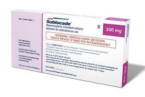 Sublocade 300 mg/1.5 mL prefilled syringe