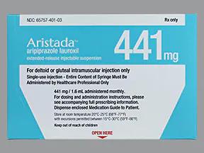 Pilgeneesmiddel is Aristada 441 mg/1,6 ml injectie