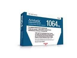 Pill medicine is Aristada 1064 mg/3.9 mL injection
