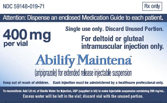 Abilify Maintena 400 mg lyophilized powder for injection