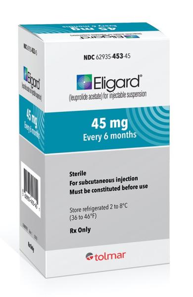 Eligard 45 mg single-dose injection kit medicine