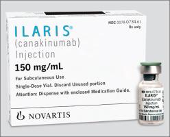 Pill medicine is Ilaris 150 mg/mL injection