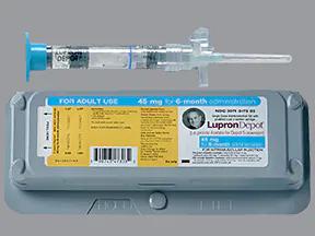 Lupron depot 45 mg injection kit for 6-month administration medicine