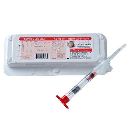 Lupron depot-PED 7.5 mg injection kit for 1-month administration medicine