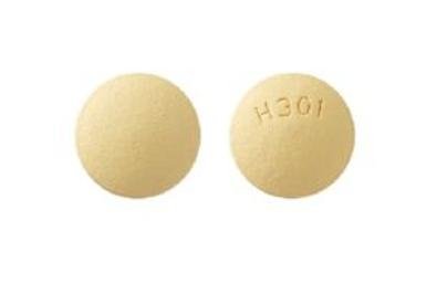 Pill H301 Yellow Round is Ropinirole Hydrochloride Extended-Release