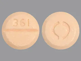 Hydrochlorothiazide 25 mg O 361