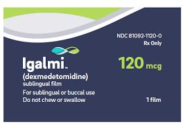 Pill medicine Blue Rectangle is Igalmi