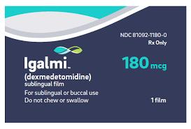 Pill medicine Blue Rectangle is Igalmi