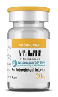 Sandostatin lar depot 20 mg powder for injection medicine