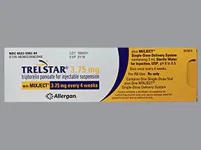 Pill medicine is Trelstar 3.75 mg injection kit