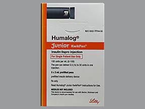 Pill medicine   is Humalog Junior KwikPen
