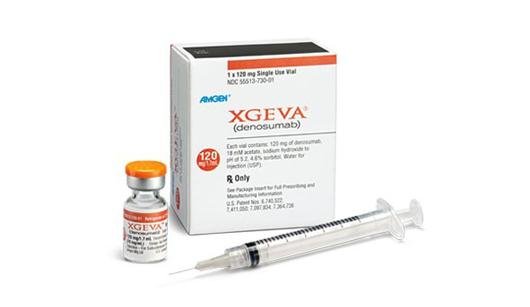 Xgeva (denosumab) 120 mg/1.7 mL injection