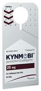 Kynmobi 20 mg sublingual film (20)