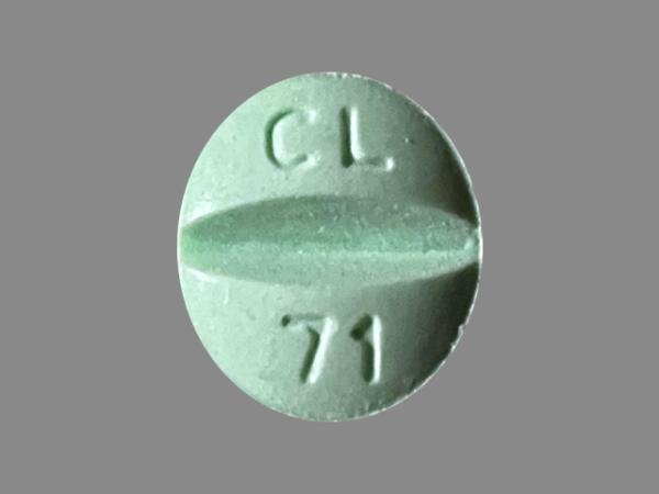 Clonidine hydrochloride 0.1 mg CL 71