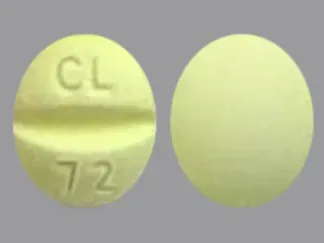 Clonidine hydrochloride 0.2 mg CL 72