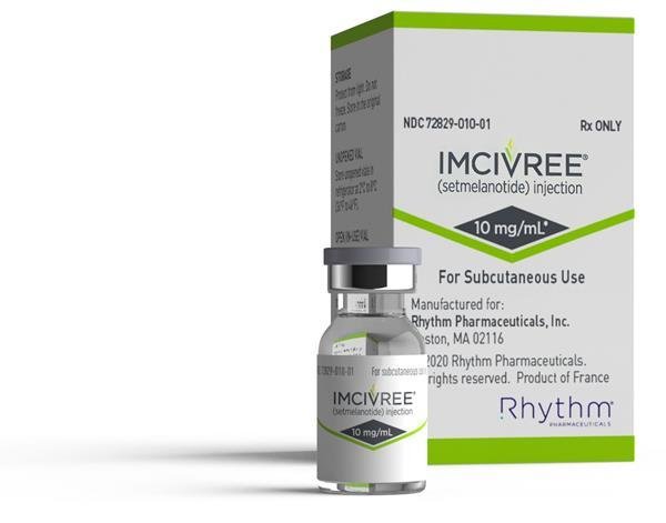 Imcivree (setmelanotide) 10 mg/mL injection