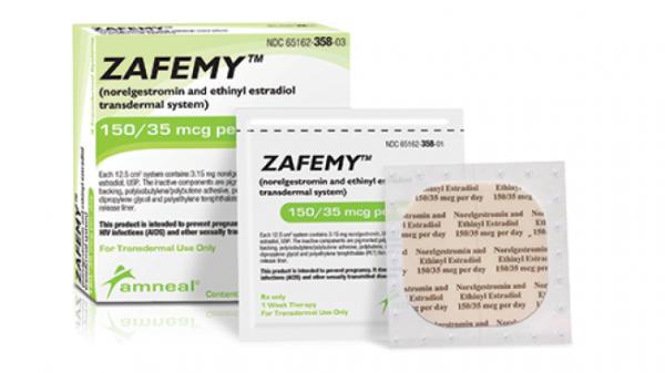 Zafemy norelgestromin 150 mcg and ethinyl estradiol 35 mcg per day transdermal system medicine