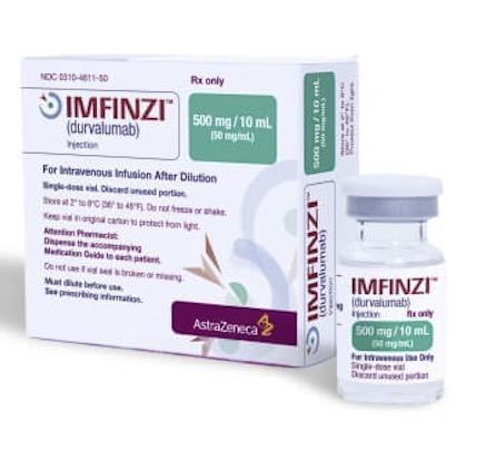 Imfinzi (durvalumab) 500 mg/10 mL injection