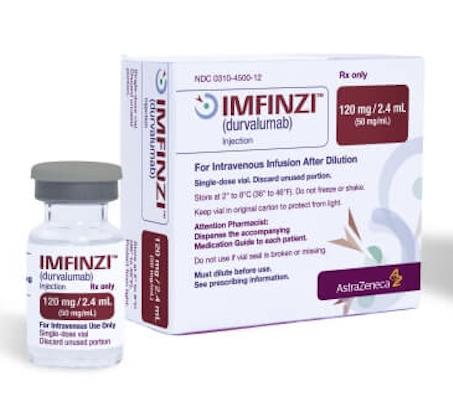 Imfinzi (durvalumab) 120 mg/2.4 mL injection