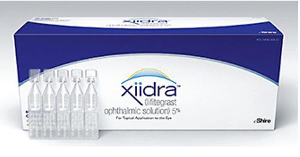 Xiidra 5% ophthalmic solution single-use vials medicine