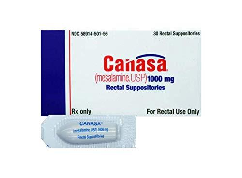 Canasa 1000 mg suppositories for rectal administration medicine