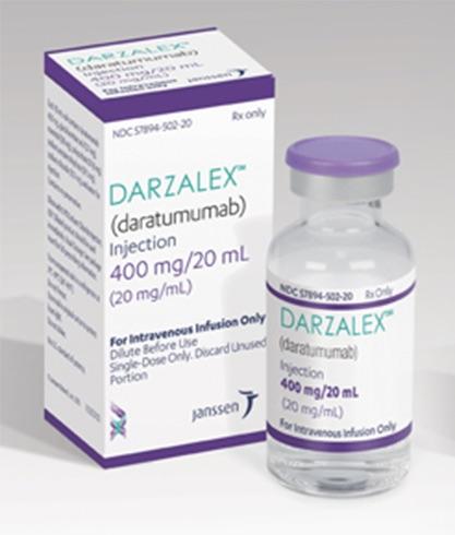 Darzalex 400 mg/20 mL (20 mg/mL) injection (medicine)