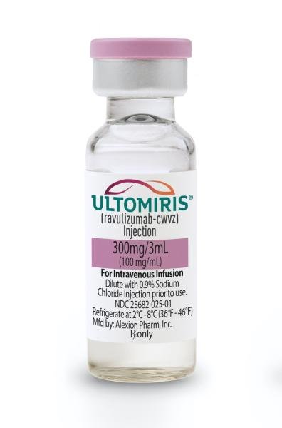 Ultomiris 300 mg/3 mL (100 mg/mL) injection