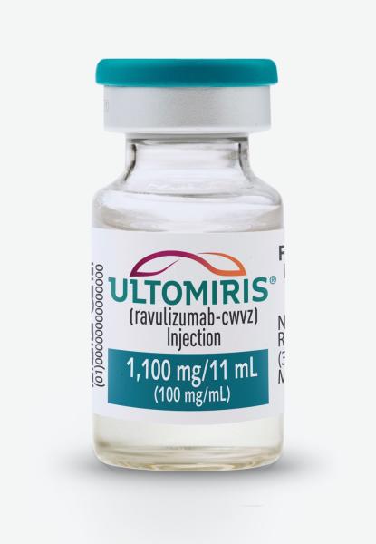 Ultomiris (ravulizumab) 1100 mg/11 mL (100 mg/mL) injection