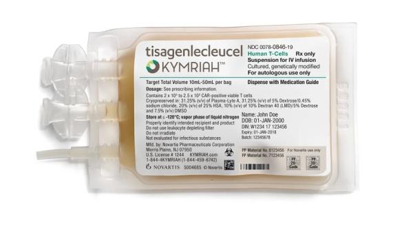 Kymriah genetically modified autologous T cells for infusion medicine