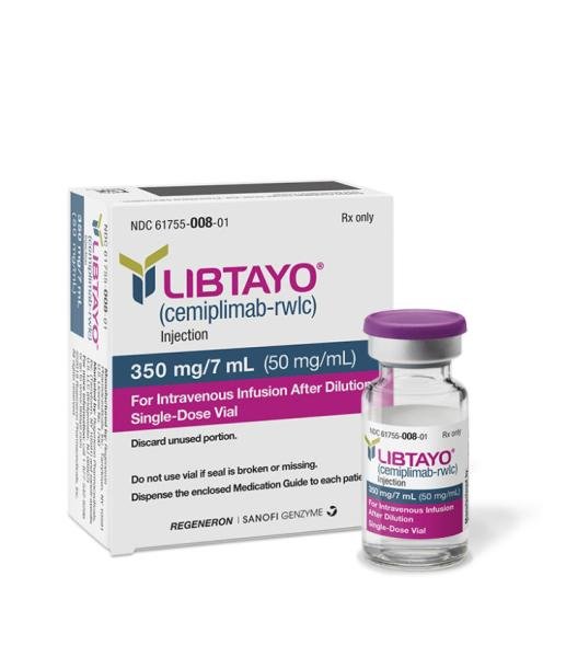 Pill medicine is Libtayo 350 mg/7 mL (50 mg/mL) injection