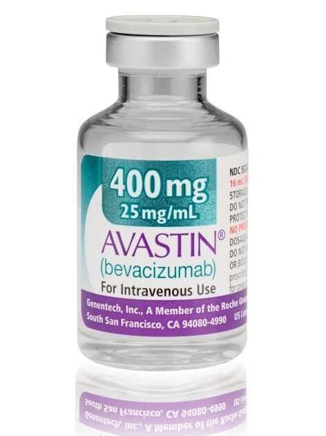 Avastin (bevacizumab) 400 mg/16 mL (25 mg/mL) injection
