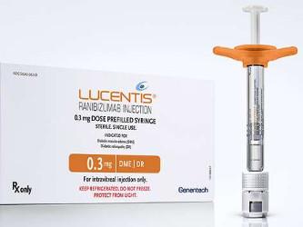 Lucentis (ranibizumab) 0.3 mg/0.05 mL (6 mg/mL) prefilled syringe