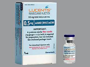 Lucentis 0.5 mg/0.05 mL (10 mg/mL) injection medicine