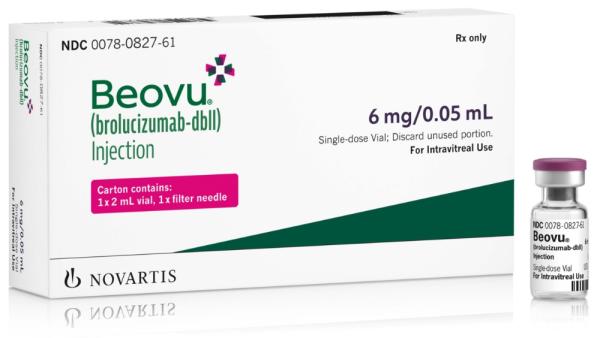 Beovu (brolucizumab) 6 mg/0.05 mL injection