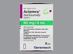 Pill medicine is Actemra 80 mg/4 mL injection