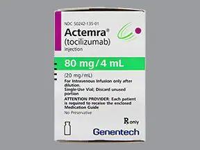 Actemra 80 mg/4 mL injection medicine