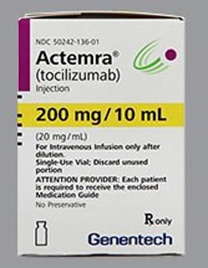 Pill medicine   is Actemra
