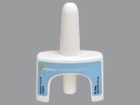 Pill medicine is Tosymra 10 mg/0.1mL nasal spray