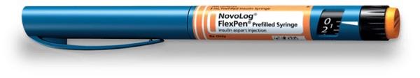 Das Pillenmedikament ist NovoLog FlexPen U-100 (100 Einheiten/ml) FlexPen