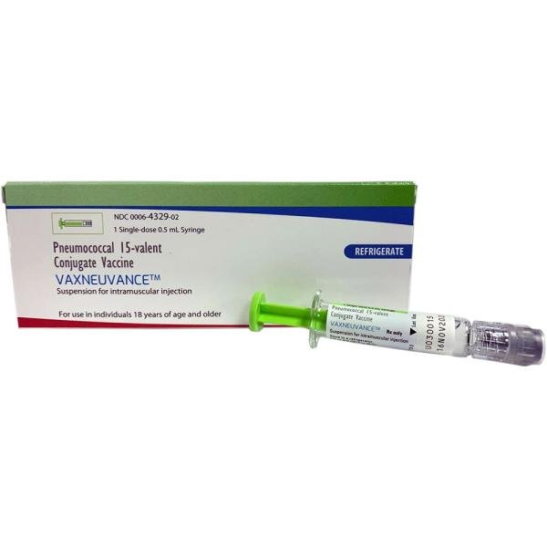 Pill medicine is Vaxneuvance pneumococcal 15-valent conjugate vaccine