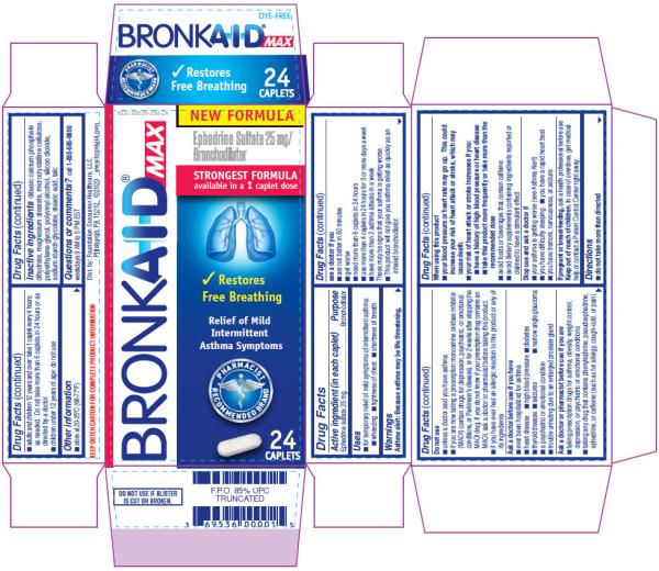 Pill BRONK25 is Bronkaid Max 25 mg