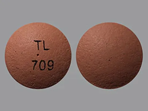 Pill TL 709 Pink Round is Relexxii