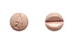 Pill Logo 21 Pink Round is Isosorbide Dinitrate