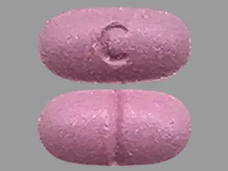 Pill C Purple Capsule/Oblong is Colchicine